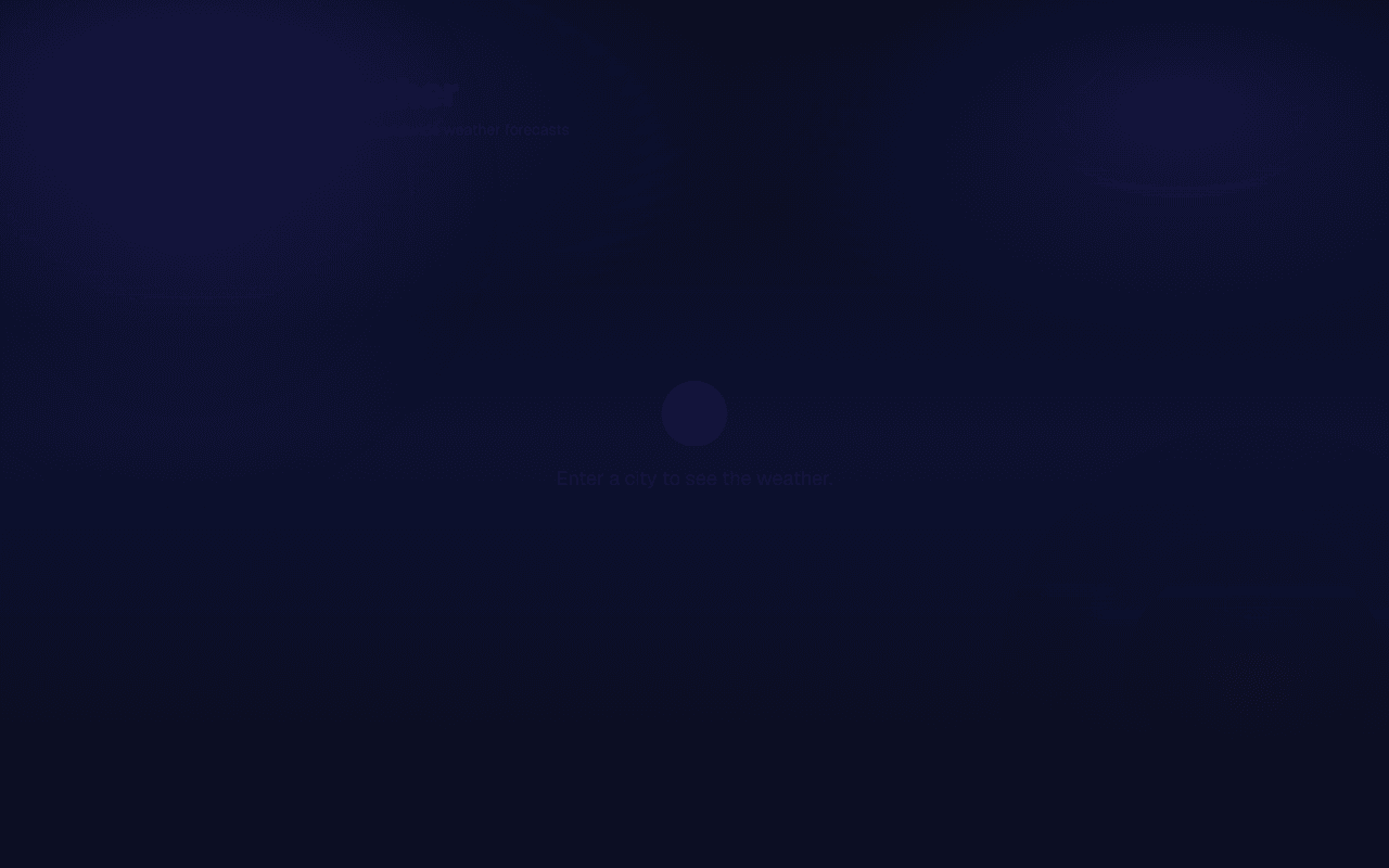 Weather App preview